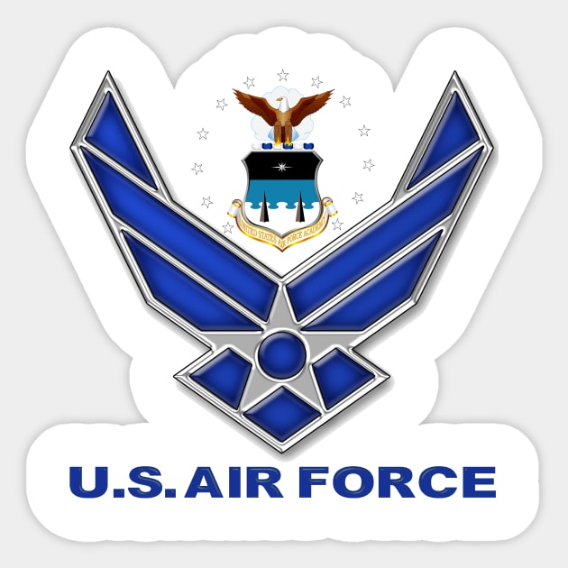 USAF Academy Sticker by Spacestuffplus